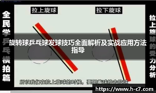 旋转球乒乓球发球技巧全面解析及实战应用方法指导